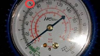 空调加氟压力表怎么看_空调加氟压力表怎么看度数图解